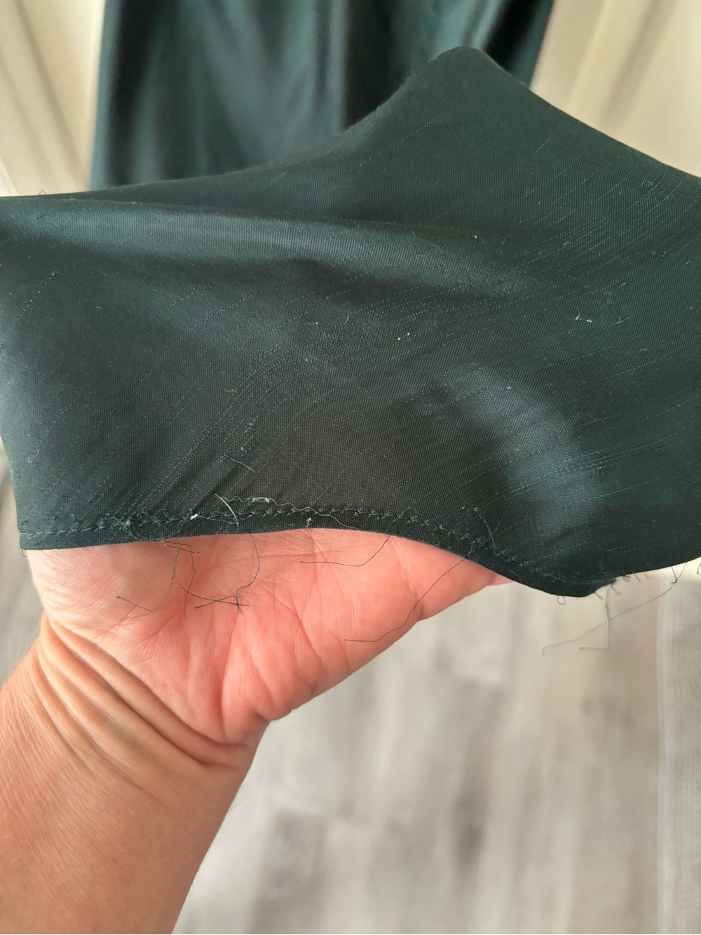 Banana Republic Emerald Green Slip Maxi Dress - Picture 5 of 8